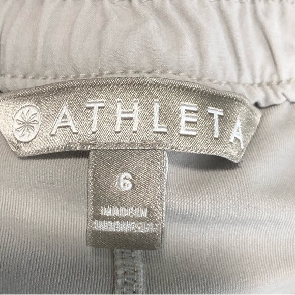ATHLETA tan zip front Skorts - Picture 5 of 13